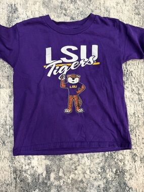 LSU Tigers Purple Kids Graphic Tee